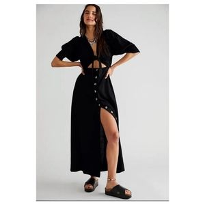 String of Hearts Cutout Maxi
